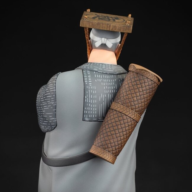 Ringo, eine PVC-Statue des Samurai mit blauen Augen, 21 cm