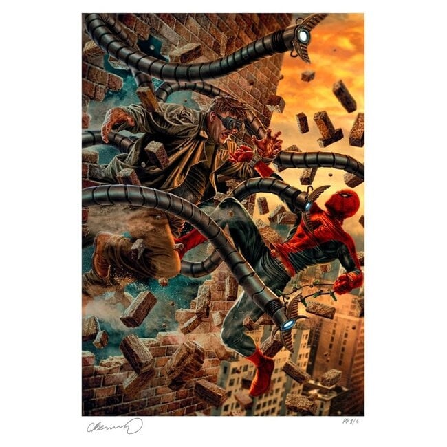 Marvel Art Print The Amazing Spider-Man vs Doc Ock 46 x 61 cm - unframed