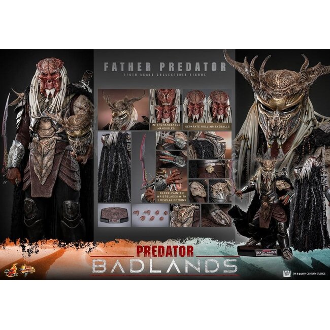 Predator: Badlands Movie Masterpiece Action Figure 1/6 Njohrr 36 cm