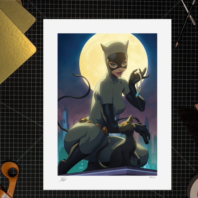 DC Comics Art Print Catwoman: Batman the Animated Series 46 x 61 cm - unframed