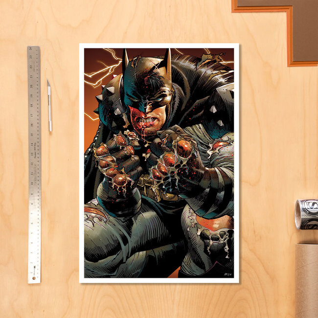DC Comics Kunstdruck Absolute Batman 41 x 61 cm - ungerahmt