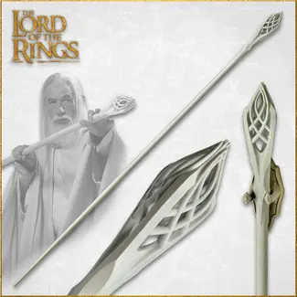 United Cutlery LOTR Replica 1/1 Staff of Gandalf the White 185 cm