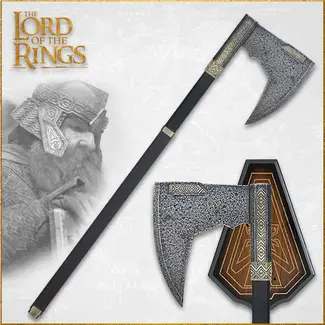 United Cutlery Herr der Ringe Replika 1/1 Bartaxt von Gimli