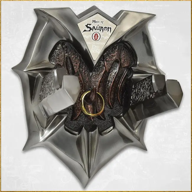 Herr der Ringe Replik 1/1 Saurons Streitkolben mit einem Ring 131 cm