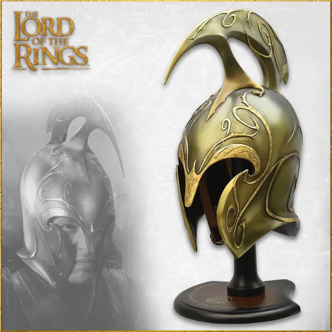 United Cutlery Lord of the Rings Replica 1/1 Elven Kit War Helm High Elven Limited Edition