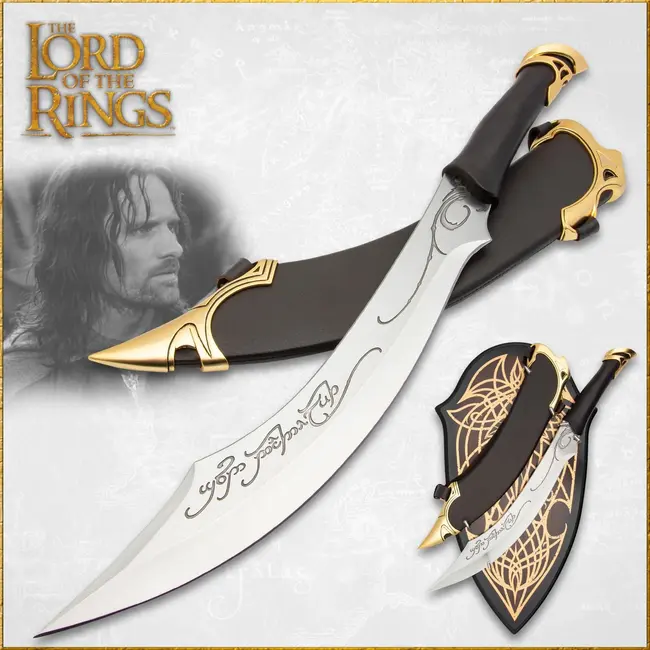 Herr der Ringe Replika 1/1 Elbenmesser von Aragorn 50 cm