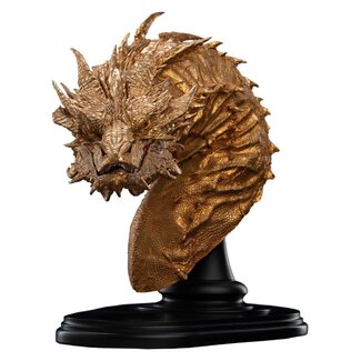 Weta Workshop Die Hobbit-Büste Smaug der Goldene 36 cm