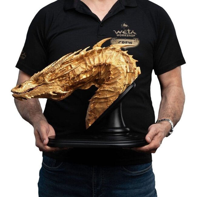Die Hobbit-Büste Smaug der Goldene 36 cm
