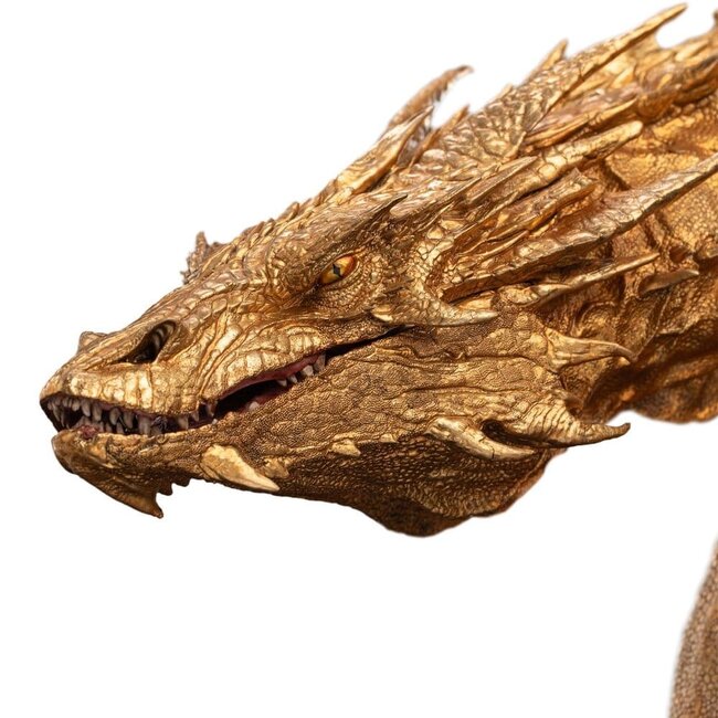 Die Hobbit-Büste Smaug der Goldene 36 cm