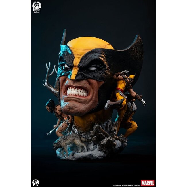Marvel Fine Art Büste Wolverine Deluxe Edition 48 cm