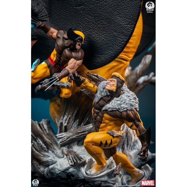 Marvel Fine Art Bust Wolverine Deluxe Edition 48 cm