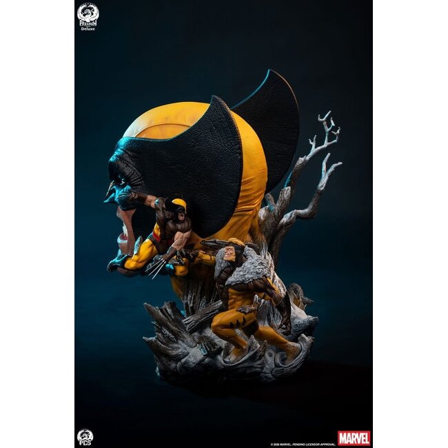 Marvel Fine Art Büste Wolverine Deluxe Edition 48 cm