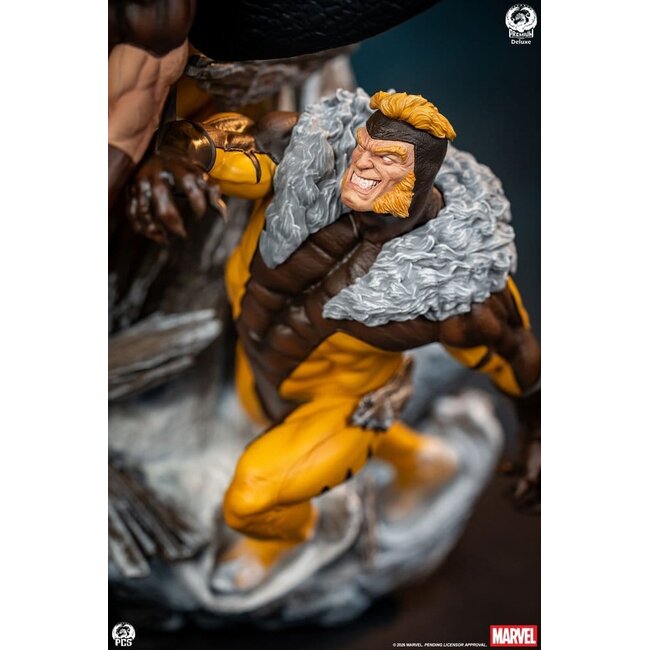 Marvel Fine Art Büste Wolverine Deluxe Edition 48 cm