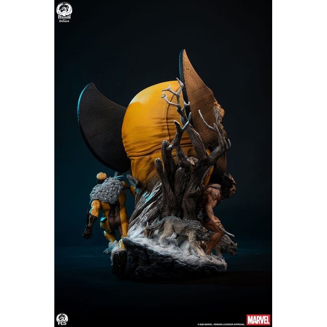 Marvel Fine Art Bust Wolverine Deluxe Edition 48 cm