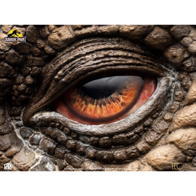 Jurassic Park Statue Triceratops Augenrequisite (Reproduktion) 35 cm