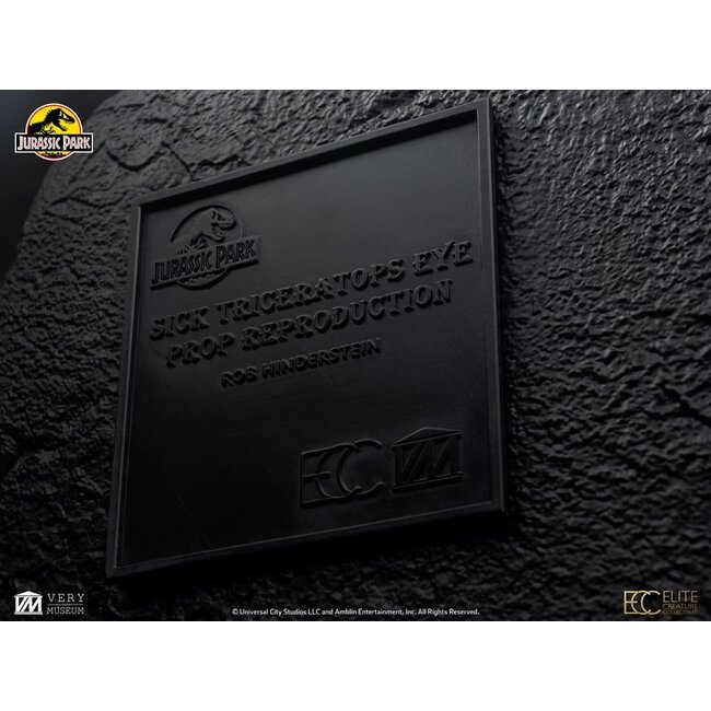 Jurassic Park Statue Triceratops Eye Prop (Reproduction) 35 cm