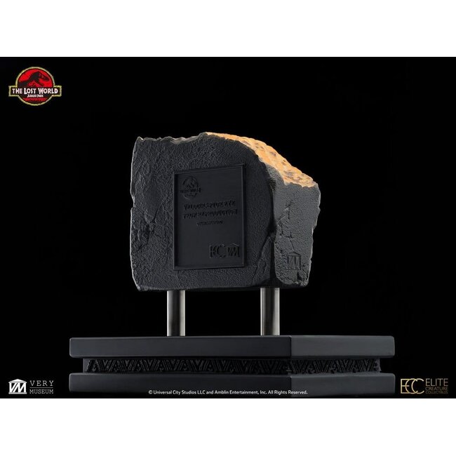 Die verlorene Welt: Jurassic Park – Replika-Büste eines männlichen Velociraptor-Auges, 23 cm