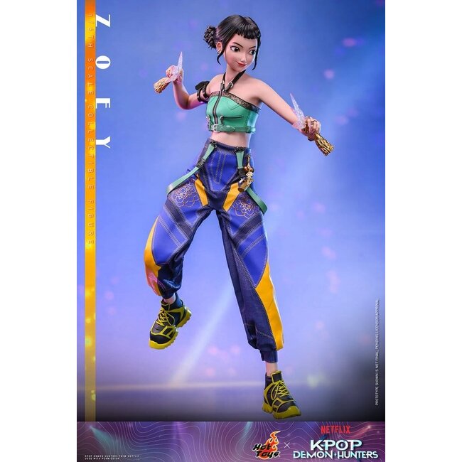 KPop Demon Hunters Actionfigur 1/6 Zoey 27 cm