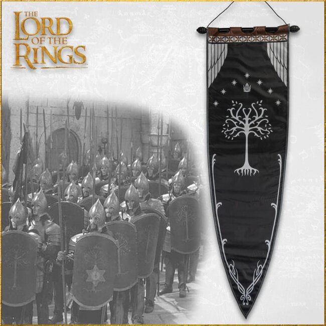 United Cutlery Herr der Ringe Replika 1/1 Gondor-Kriegsbanner 151 cm