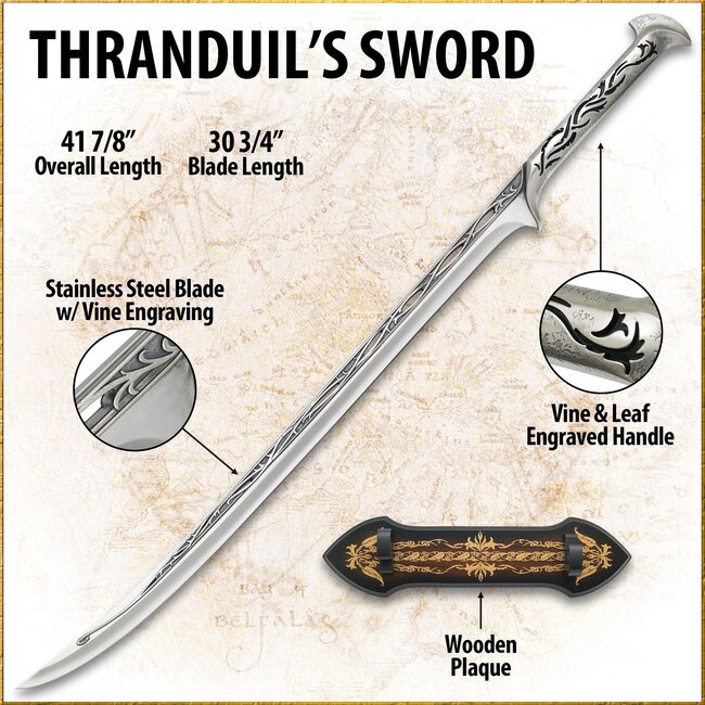 The Hobbit Replica 1/1 Sword of Thranduil