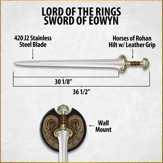 Herr der Ringe Replika 1/1 Schwert der Éowyn 93 cm