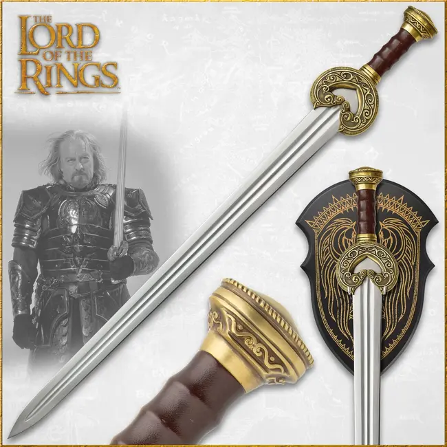 LOTR Replica 1/1 Herugrim Sword (Battle Forged Edition) 107 cm