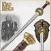 United Cutlery Lord of the Rings Replica 1/1 Herugrim Sword (Battle Forged Edition) 107 cm
