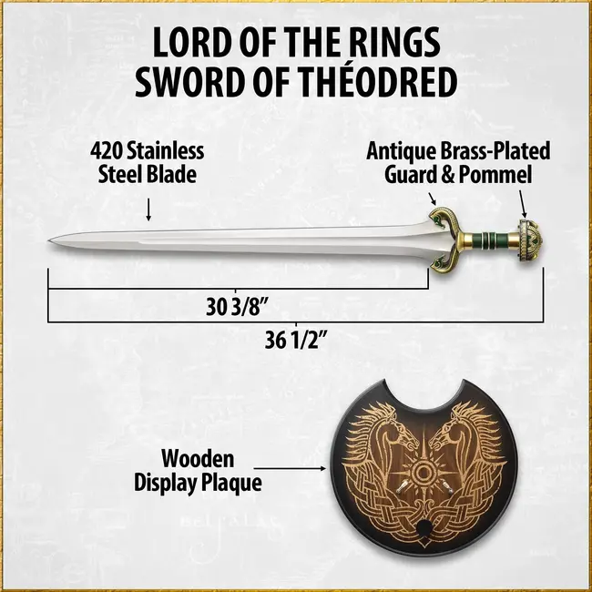 LOTR Replica 1/1 Sword of Théodred 92 cm
