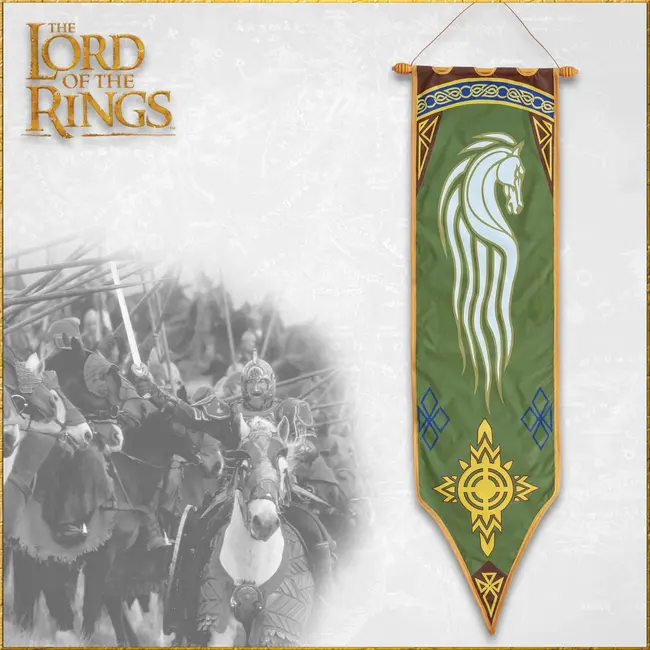 Lord of the Rings Replica 1/1 Rohan Banner 167 cm