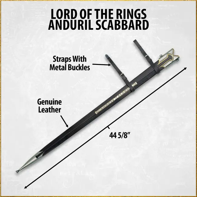 Lord of the Rings Replica 1/1 Anduril Scabbard 113 cm