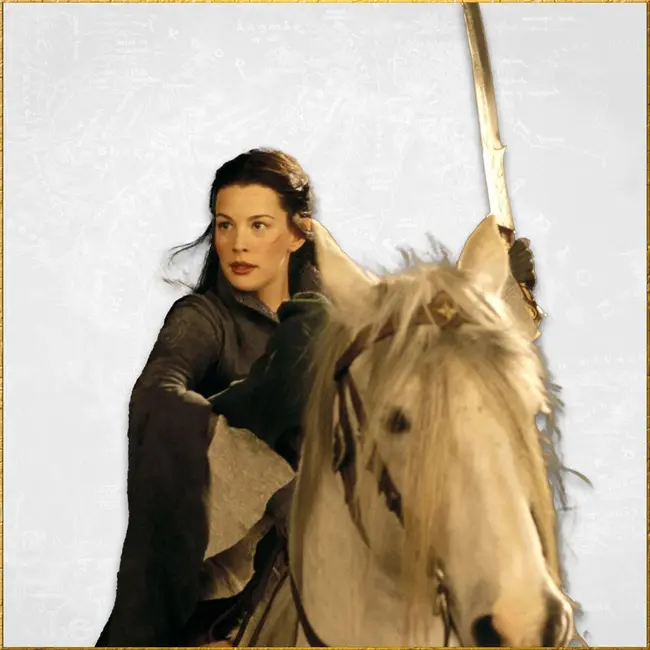 Herr der Ringe Replika 1/1 Hadhafang Schwert von Arwen 97 cm