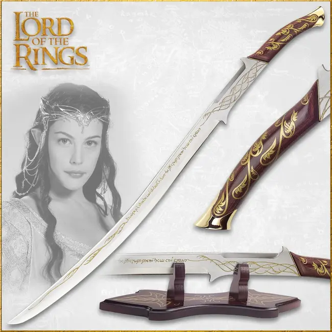United Cutlery Lord of the Rings Replica 1/1 Hadhafang Sword of Arwen 97 cm