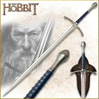 United Cutlery Der Hobbit: Eine unerwartete Reise – Replika 1/1 Glamdring, das Schwert von Gandalf dem Grauen, 121 cm