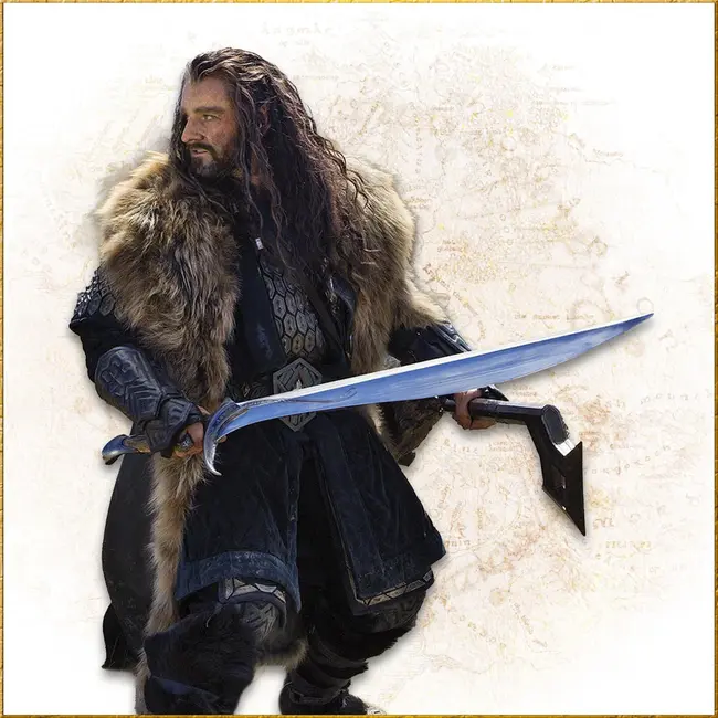 Hobbit-Replika 1/1 Schwert von Thorin Eichenschild Orcrist 99 cm