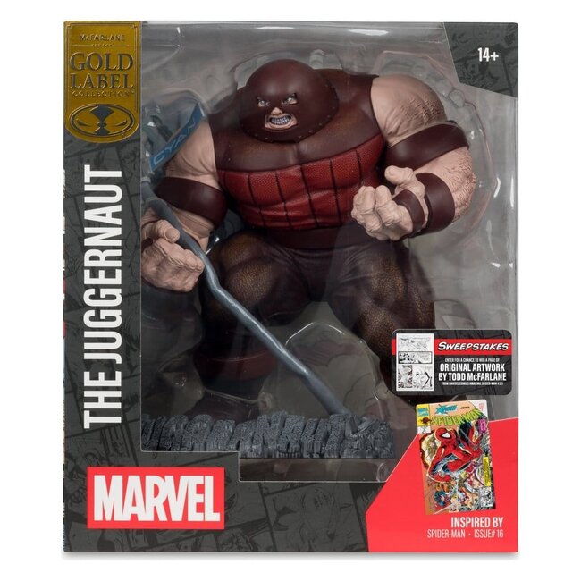 Marvel Collection PVC Statue 1/10 The Juggernaut (Spider-Man #16) Gold Label 17 cm