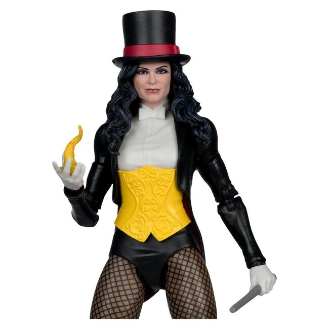 DC Multiverse McFarlane Action Figure Zatanna with Detective Chimp Collector Edition #53 18 cm