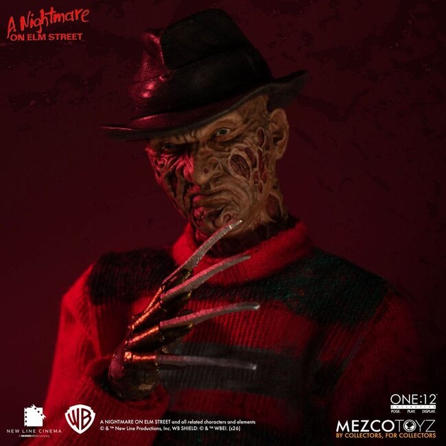 Nightmare on Elm Street Actionfigur 1/12 Freddy Krueger 17 cm