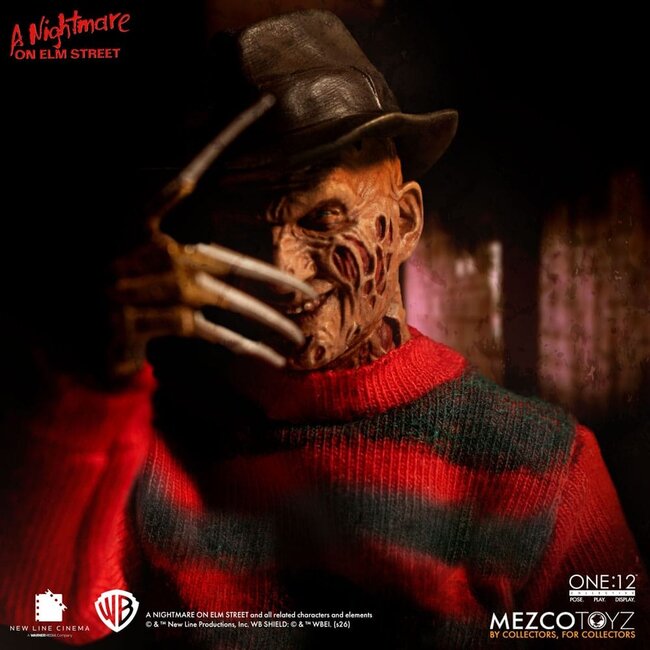 Nightmare on Elm Street Actionfigur 1/12 Freddy Krueger 17 cm