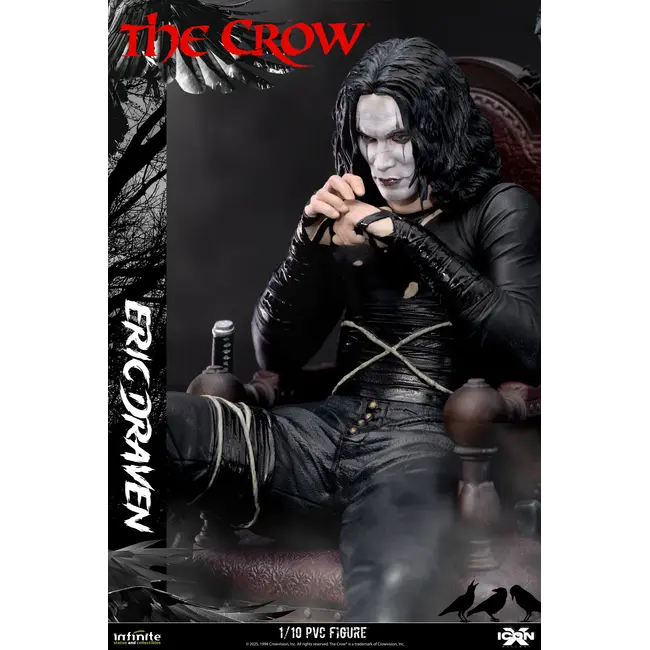 The Crow Statue 1/10 Eric Draven 20 cm