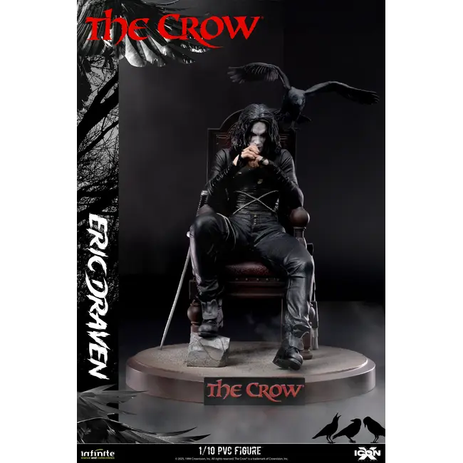 Die Krähenstatue 1/10 Eric Draven 20 cm