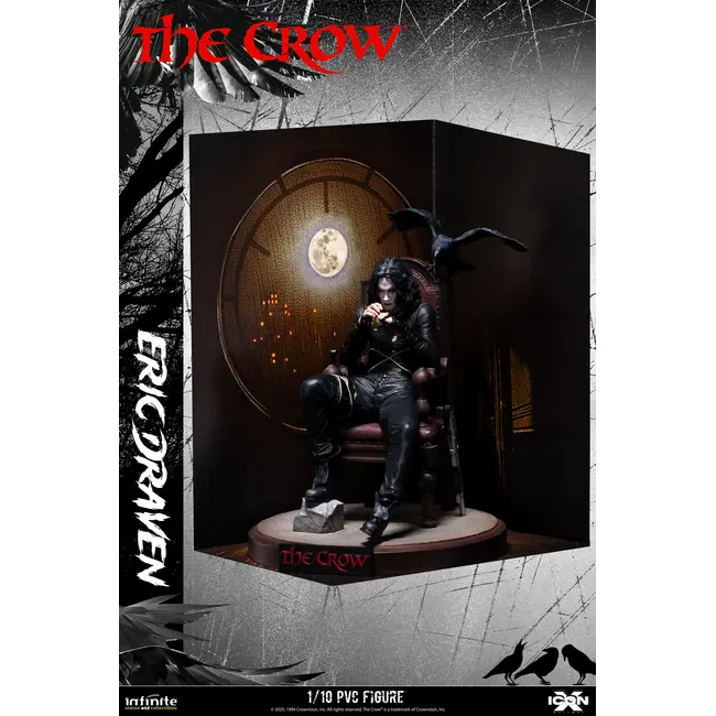 Die Krähenstatue 1/10 Eric Draven 20 cm