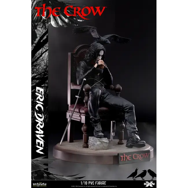The Crow Statue 1/10 Eric Draven 20 cm