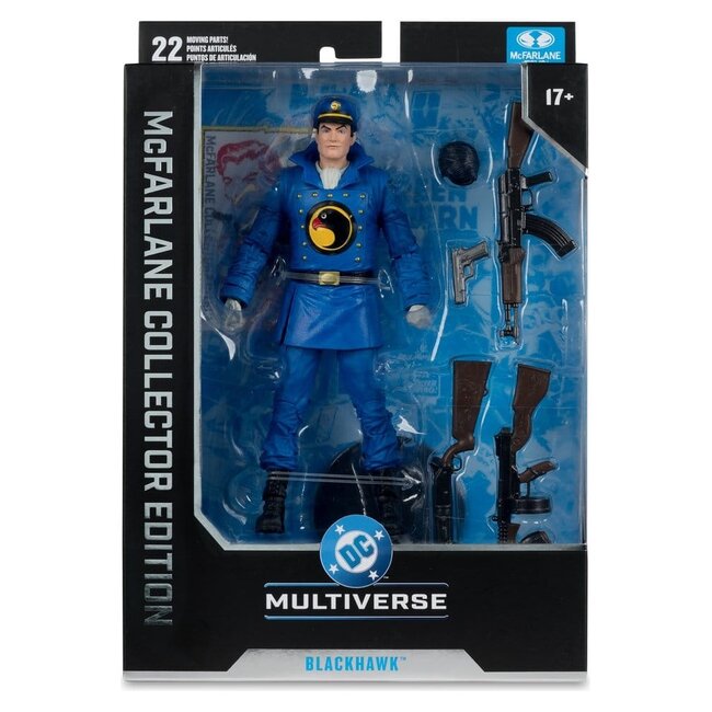 DC Multiverse McFarlane Collector Edition Actionfigur Blackhawk Collector Edition #49 18 cm