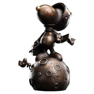 Weta Workshop Peanuts Bronzestatue Snoopy: Erster Beagle auf dem Mond, limitierte Auflage, 29 cm