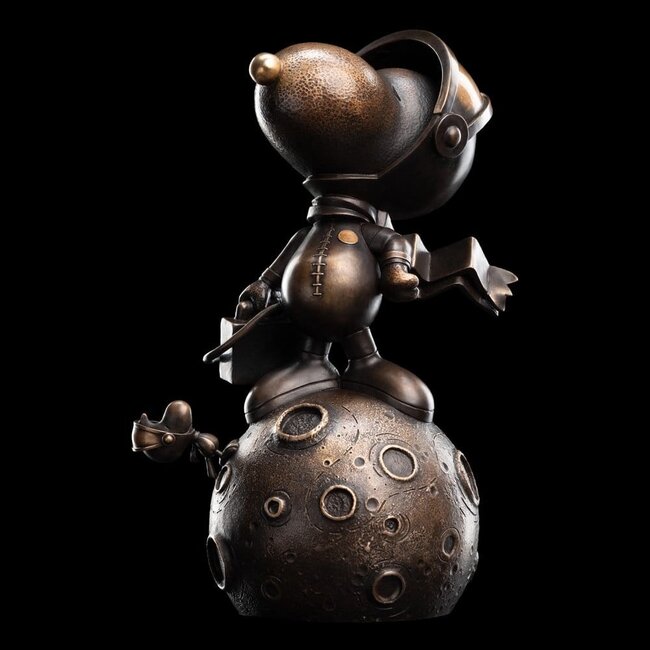 Peanuts Bronzestatue Snoopy: Erster Beagle auf dem Mond, limitierte Auflage, 29 cm