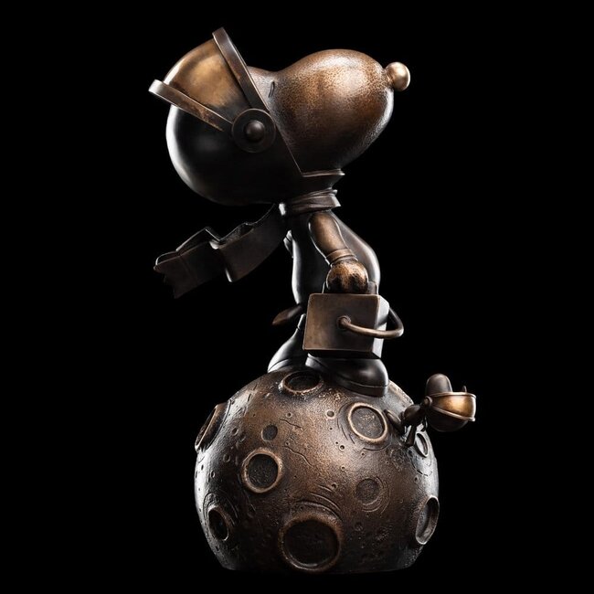 Peanuts Bronzestatue Snoopy: Erster Beagle auf dem Mond, limitierte Auflage, 29 cm