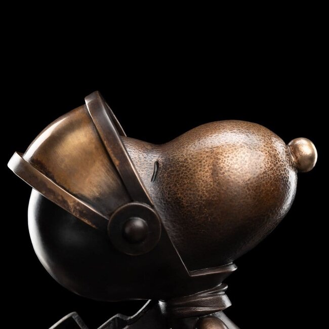 Peanuts Bronzestatue Snoopy: Erster Beagle auf dem Mond, limitierte Auflage, 29 cm