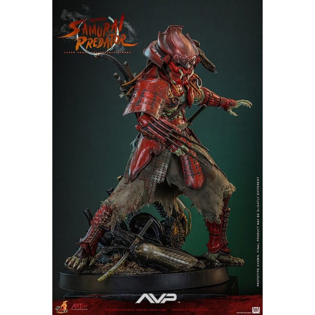 Alien vs. Predator Artist Collection Action Figure 1/6 Akaoni Samurai Predator 35 cm