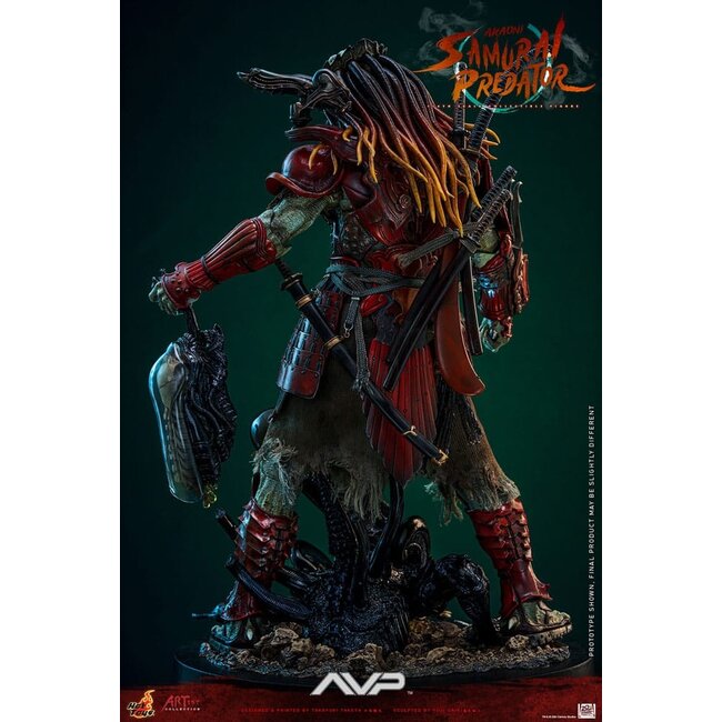 Alien vs. Predator Artist Collection Action Figure 1/6 Akaoni Samurai Predator 35 cm