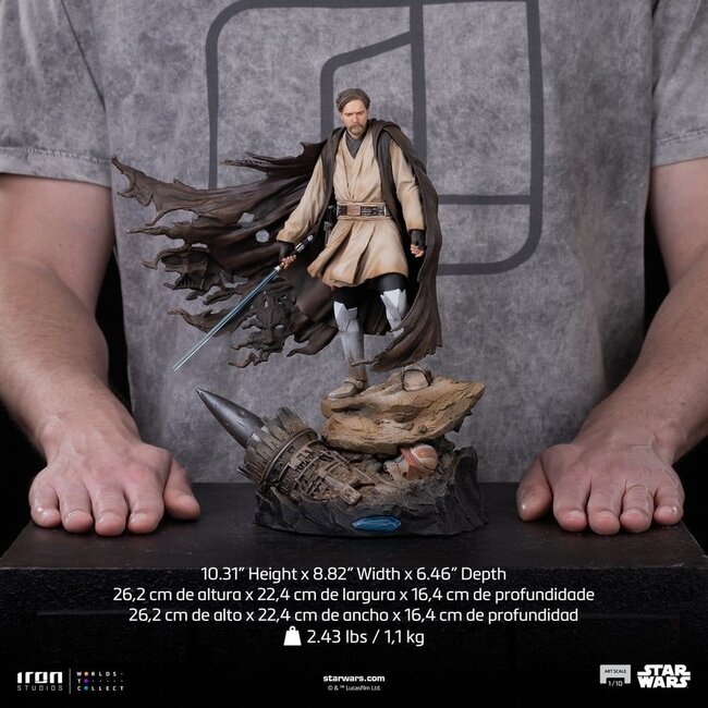 Star Wars Art Scale Statue 1/10 Obi-Wan-Signaturen 26 cm